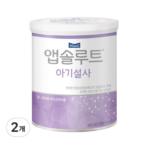 매일유업 앱솔루트 아기설사 400g (2개)_이미지