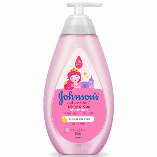 존슨앤존슨 존슨즈베이비 액티브 키즈 샤이니 샴푸 500ml (3개)