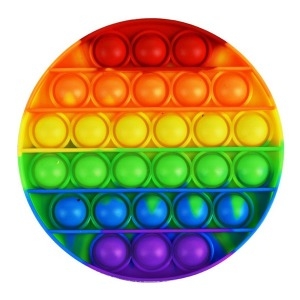 레인보우 푸쉬팝 무지개원형