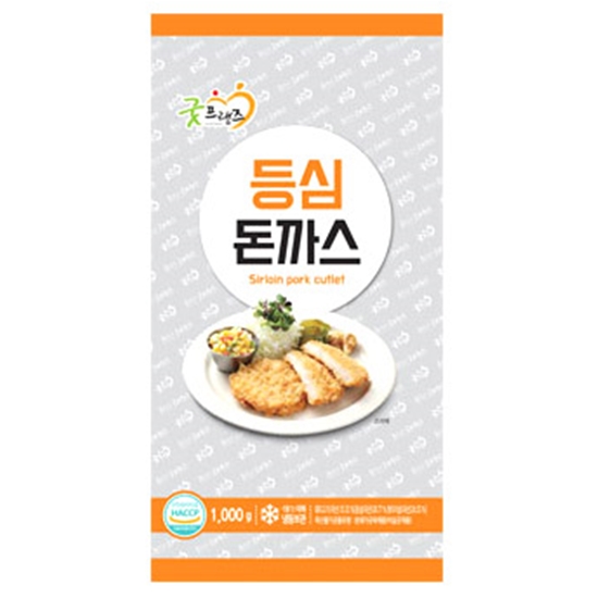 굿프랜즈 등심돈까스 1kg