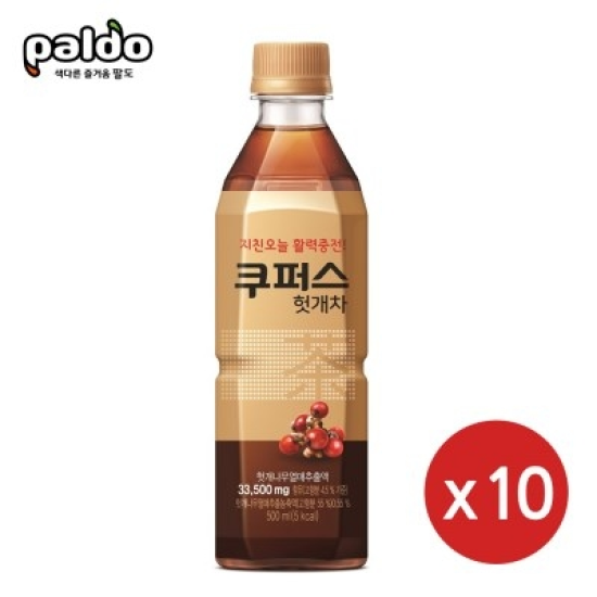 팔도 쿠퍼스 헛개차 500ml (10개)_이미지
