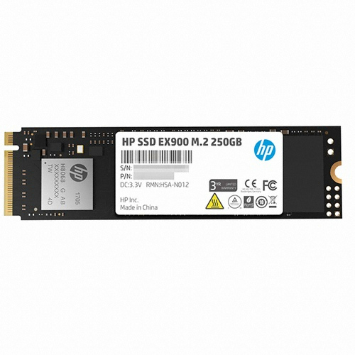 HP EX900 M.2 NVMe 해외구매 (250GB)