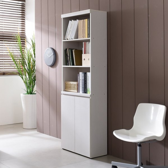 우아미가구 라채린 5단 LPM 수납 책장 600_이미지