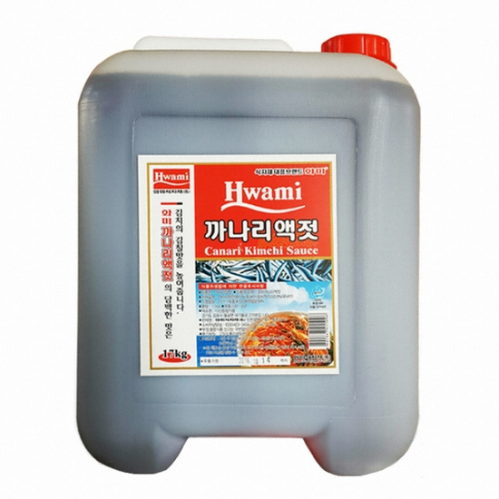 화미 까나리액젓 17kg(1개)