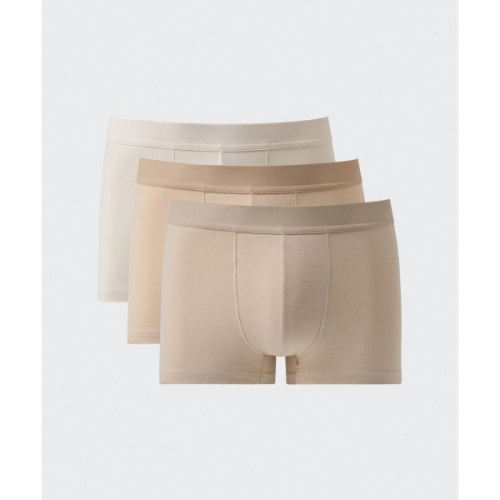 무신사스탠다드 맨즈 코튼 드로즈 베이지 베리에이션 3팩 1633145