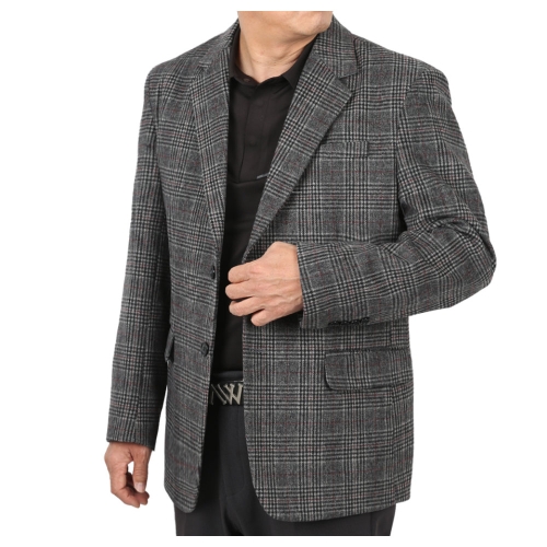 리빌모아 겨울 남성 고급 울 50% 정장 콤비자켓_DA-COW-Q001-네이비_이미지