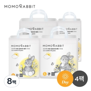 에센루 모모래빗 에코컴포트핏 팬티 기저귀 특대형-공용 (176매)