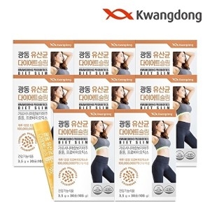 비오팜 광동생활건강 유산균 다이어트 슬림 3.5g 30포 (8개)_이미지