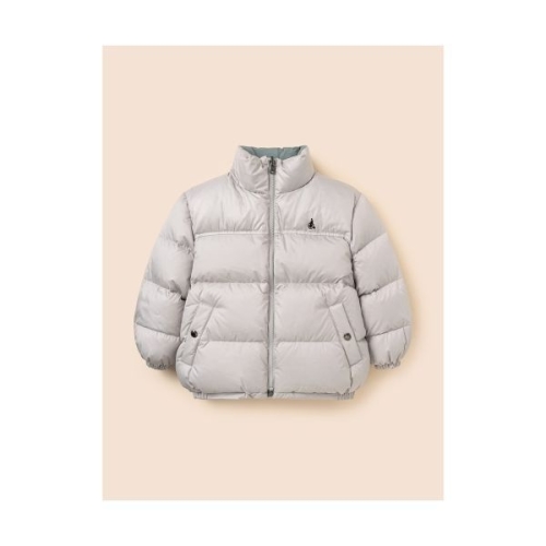 키즈 리버서블 덕다운 푸퍼 숏패딩 베이지 BI5X38U10A