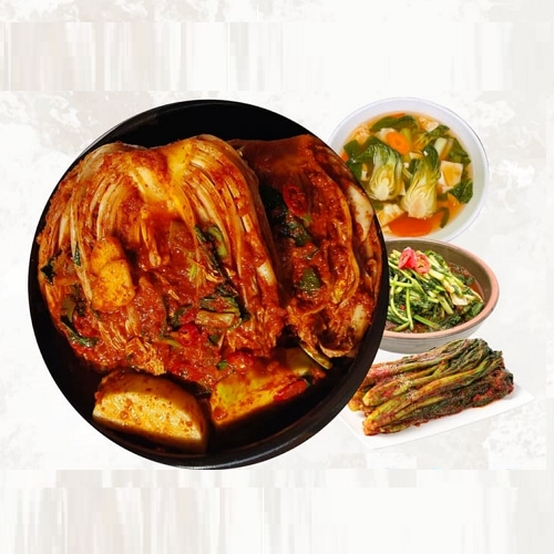 도미솔식품 도미솔김치 4종 세트 11kg (1개)_이미지
