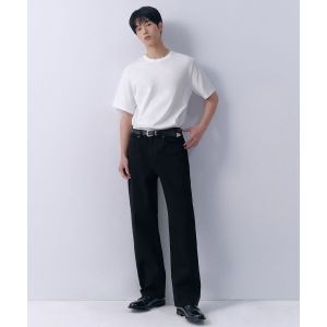 무신사 무신사 스탠다드 레귤러 핏 데님 팬츠 블랙 195734