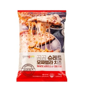 곰곰 모짜렐라 피자치즈 1kg (3개)_이미지