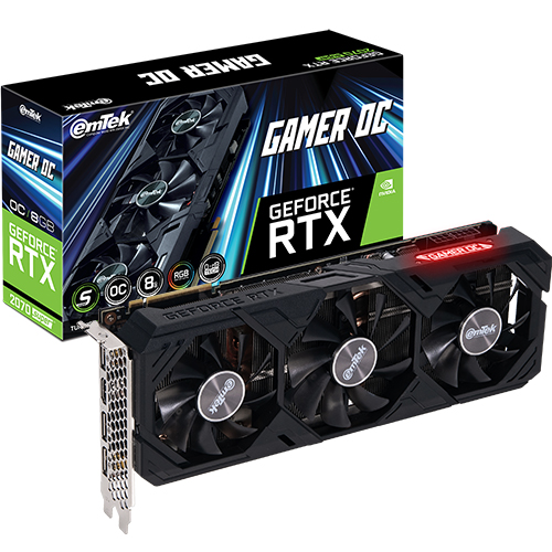 이엠텍 지포스 RTX 2070 SUPER GAMER OC D6 8GB
