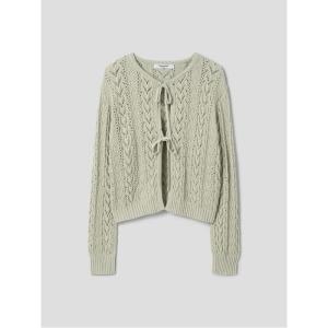  에잇세컨즈 여성 포인텔 스트랩 카디건_32485ALYDL