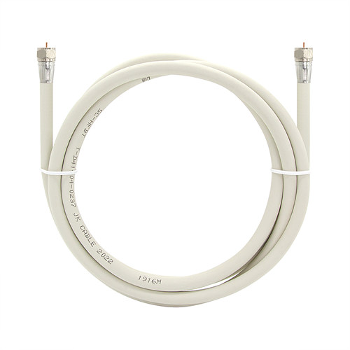 탑라인에이치디 솔탑 화이트 TV 동축 아날로그 케이블 (SOLTOP-460, 5m)_이미지