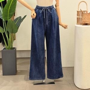  포커스 투웨이 와이드 데님 팬츠 FS5A7PT00395