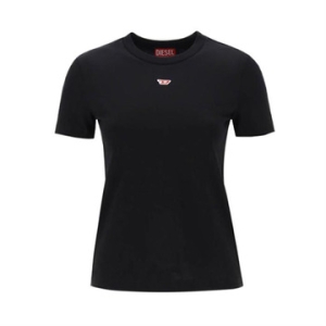 디젤 스몰 D로고 여성 반팔 티셔츠 A05102 0GRAI 9XX