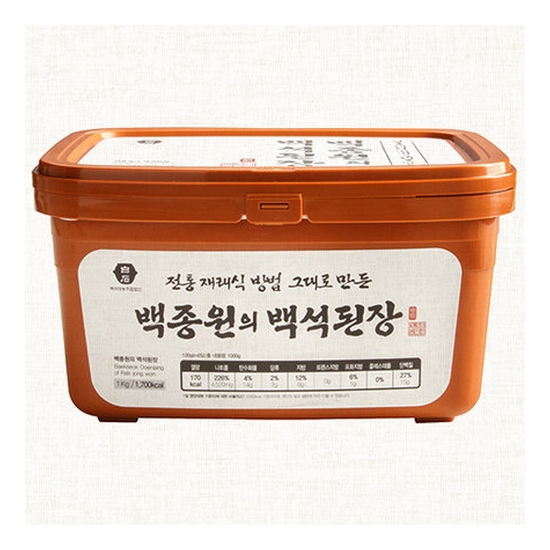 백쿡 백종원의 백석된장 1kg (1개)_이미지