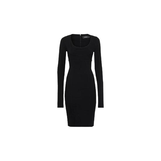 디스퀘어드2 긴소매 미디 드레스 S75CV0942S41343 T