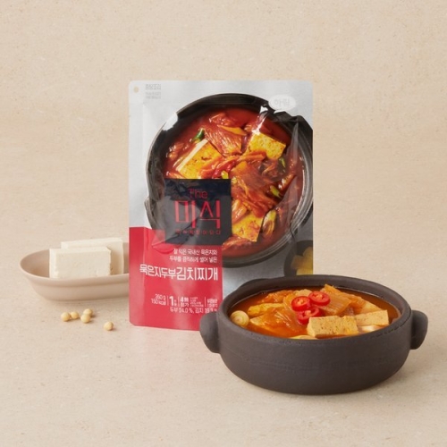 하림 더미식 묵은지 두부김치찌개 350g (1개)_이미지
