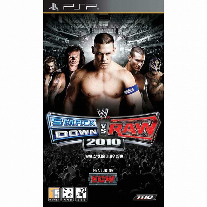 THQ WWE 스맥다운 vs. 로우 2010 PSP