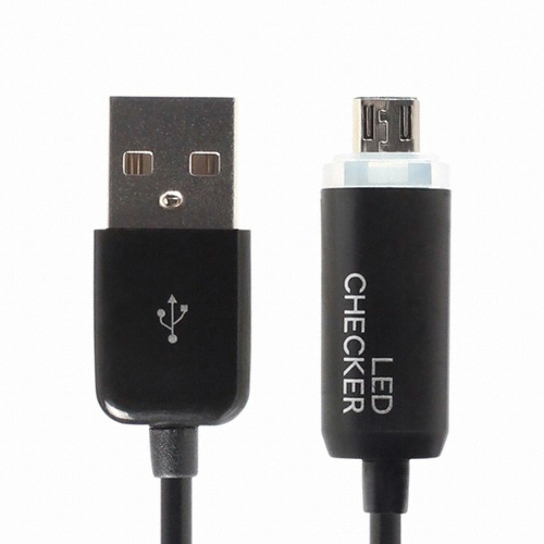 강원전자 NETmate NMC-KVL01BK LED 마이크로 5핀 충전 케이블