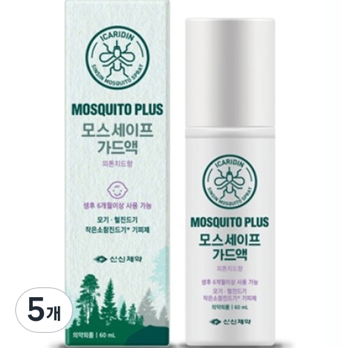 신신제약 모스세이프 가드액 60ml (5개)_이미지