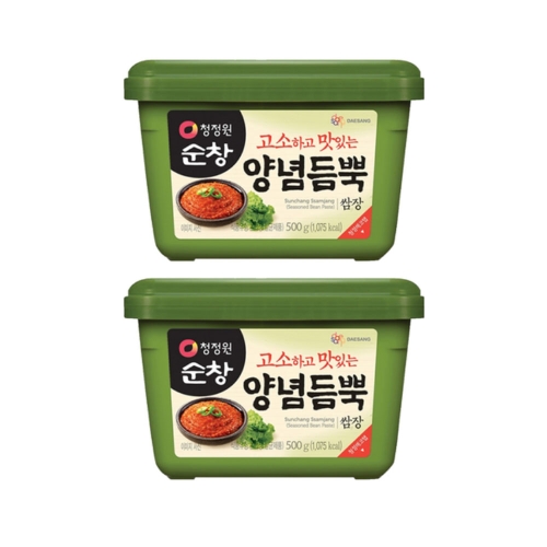 대상 청정원 순창 양념 듬뿍 쌈장 500g (4개)