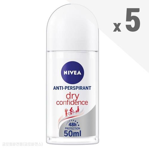 니베아 드라이 콤포트 데오드란트 롤온 50ml (5개)