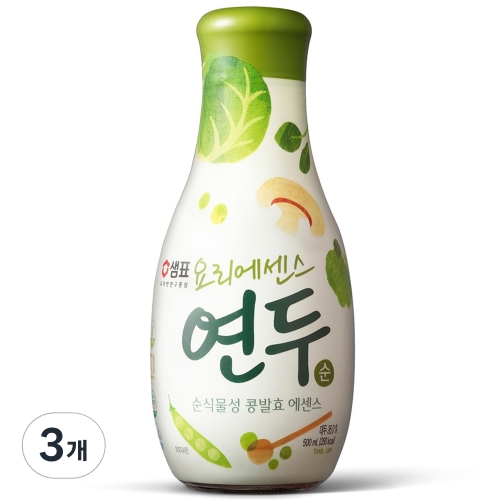 샘표 요리에센스 연두순 500ml (3개)_이미지