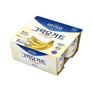  매일유업 매일바이오 그릭요거트 딜라이트 바나나 80g [4개]