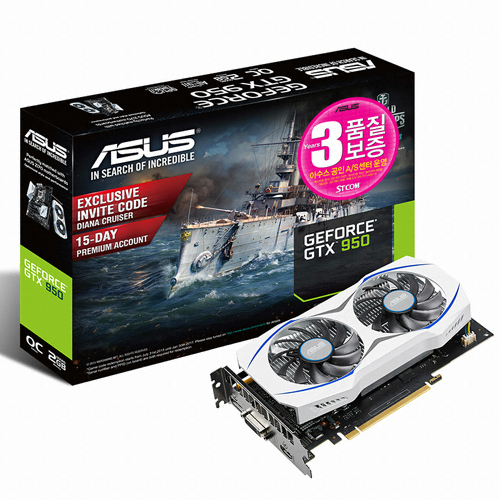 ASUS 지포스 GTX950 OC D5 2GB STCOM_이미지