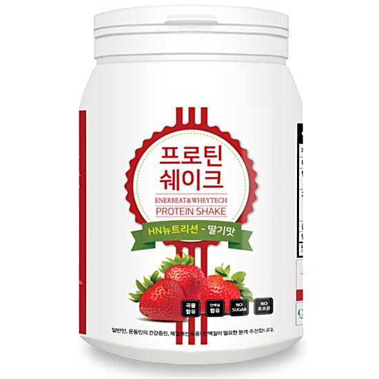 프로틴 쉐이크 NH뉴트리션 딸기맛 600g (2개)_이미지