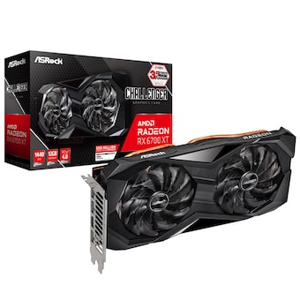 ASRock 라데온 RX 6700 XT CHALLENGER D D6 12GB 디앤디컴