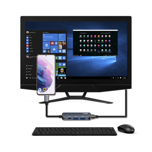 아이노비아 IHC4H (4포트/USB 3.0 Type C)_이미지