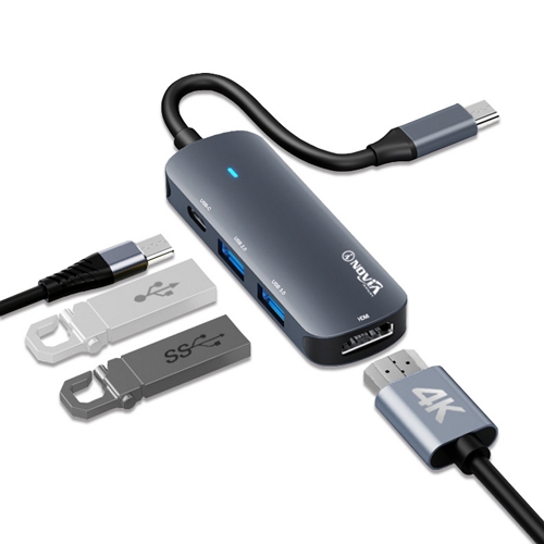 아이노비아 IHC4H (4포트/USB 3.0 Type C)_이미지