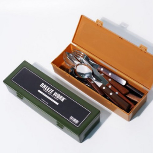 브리즈워크 캠핑 커트러리 2인 케이스 세트