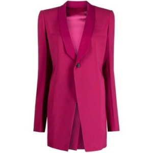 릭오웬스 내로우 노치 라펠 블레이저 RP01C5750WLP T 74519424_이미지