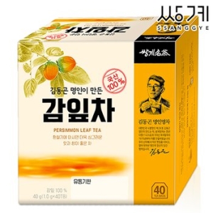 쌍계명차 김동곤 명인이 만든 감잎차 40티백이미지입니다. 누르면 해당 게시물로 새창이동합니다.