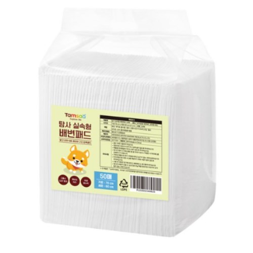 탐사 실속형 배변패드 76x60cm 50매 (1개)_이미지