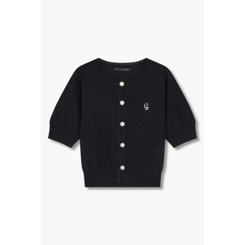 신세계인터내셔날 지컷 자수 로고 하프 슬리브 가디건 7255250103199