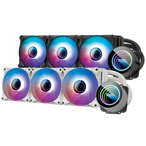 darkFlash Twister DX-360 V2 ARGB (화이트)