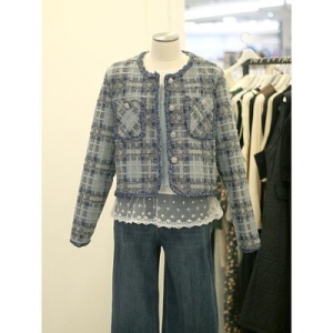 메종블랑쉬 세이브존03 르피타 로르미 트위드 자켓 AQL261UJK205A