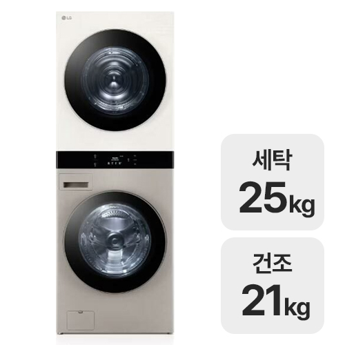 LG전자 트롬 오브제컬렉션 워시타워 WL21REZU