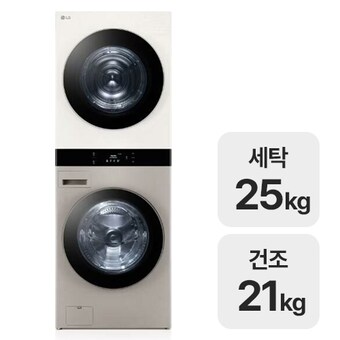 LG전자 트롬 오브제컬렉션 워시타워 WL21REZU