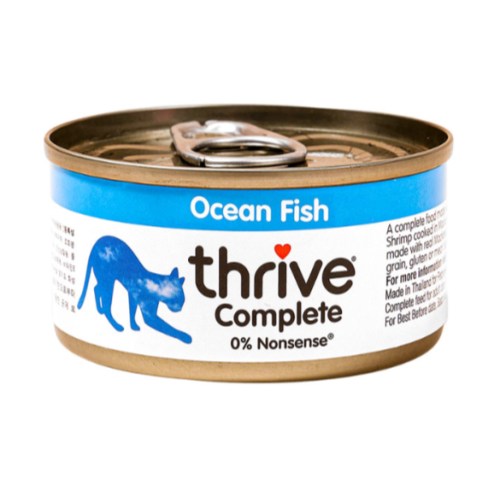 쓰라이브 컴플리트 고등어&흰살생선 캔 75g (6개)_이미지