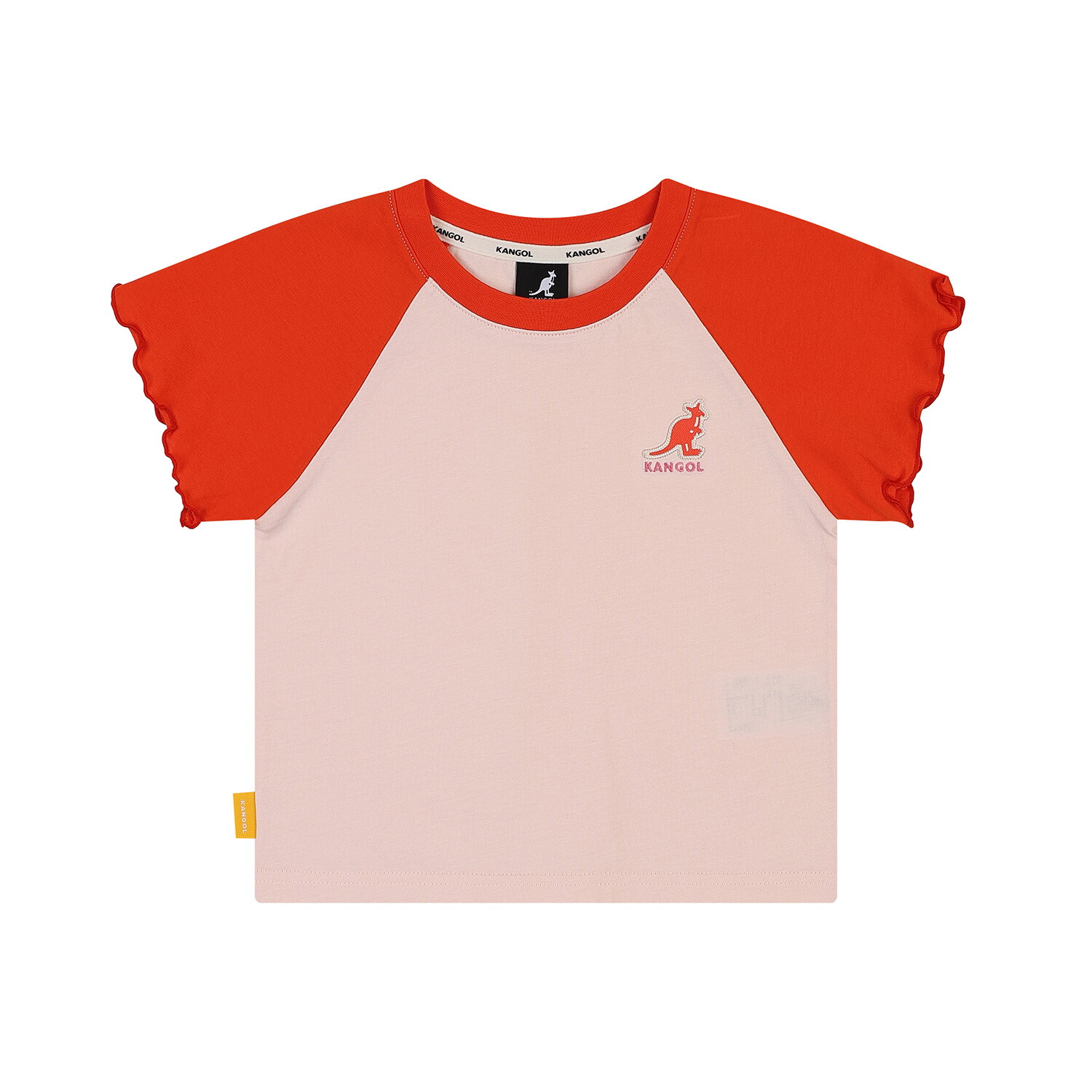 캉골키즈 컬러블럭 라글란 티셔츠 SB 2117 핑크 ASBCRT21170PK_이미지