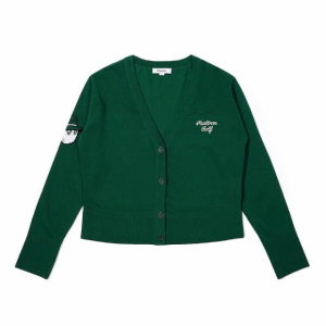 말본골프 메쉬 버킷 니트 가디건 M4222PKO01GRN_이미지