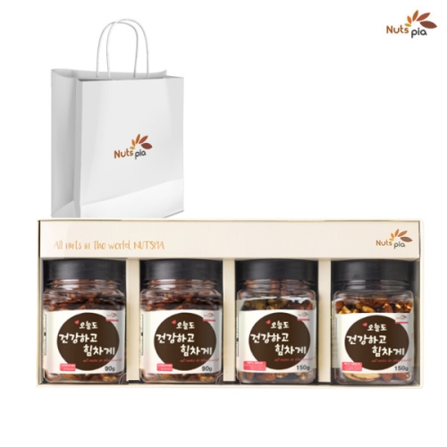 더원비앤에프 넛츠피아 호두정과 아이보리 선물세트 (1개)
