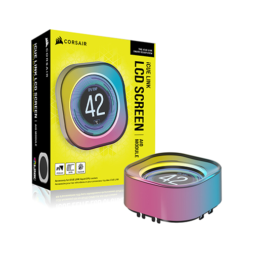 CORSAIR iCUE LINK AIO LCD Screen Module (블랙)_이미지